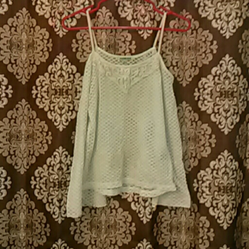 Sheer over top